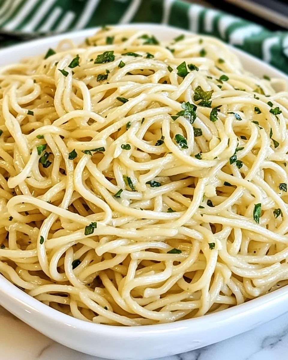 Garlic Butter Noodles