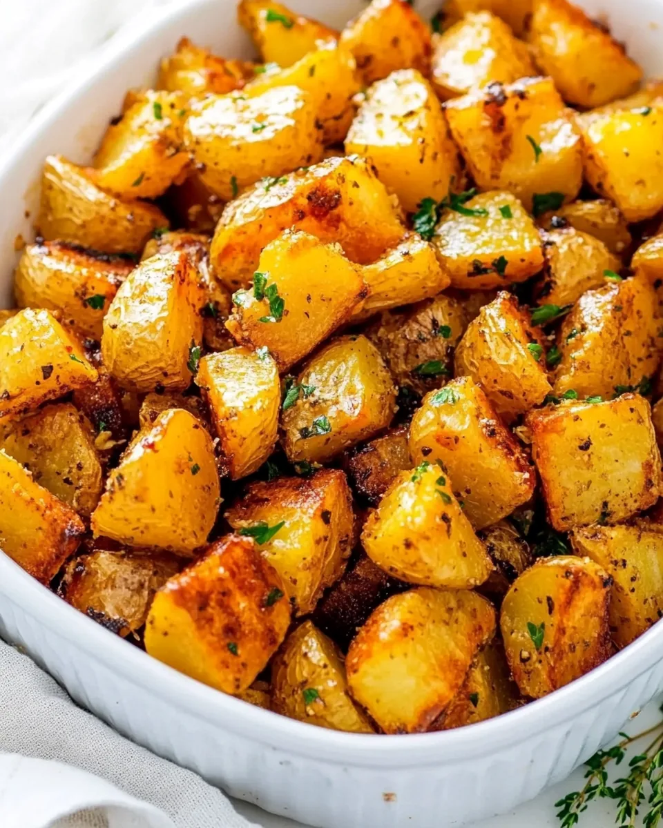 Garlic Roasted Potatoes