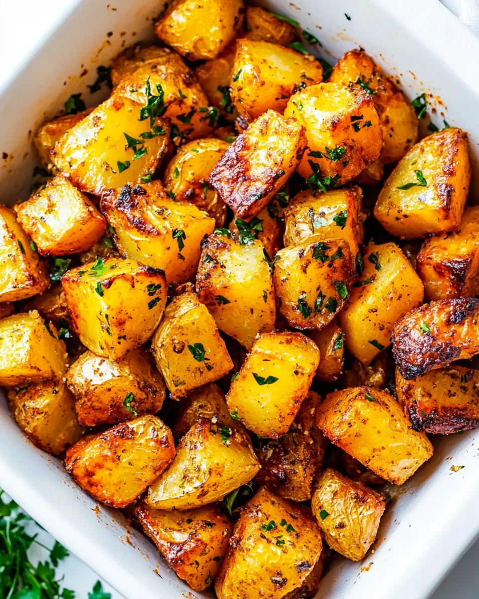 Garlic Roasted Potatoes
