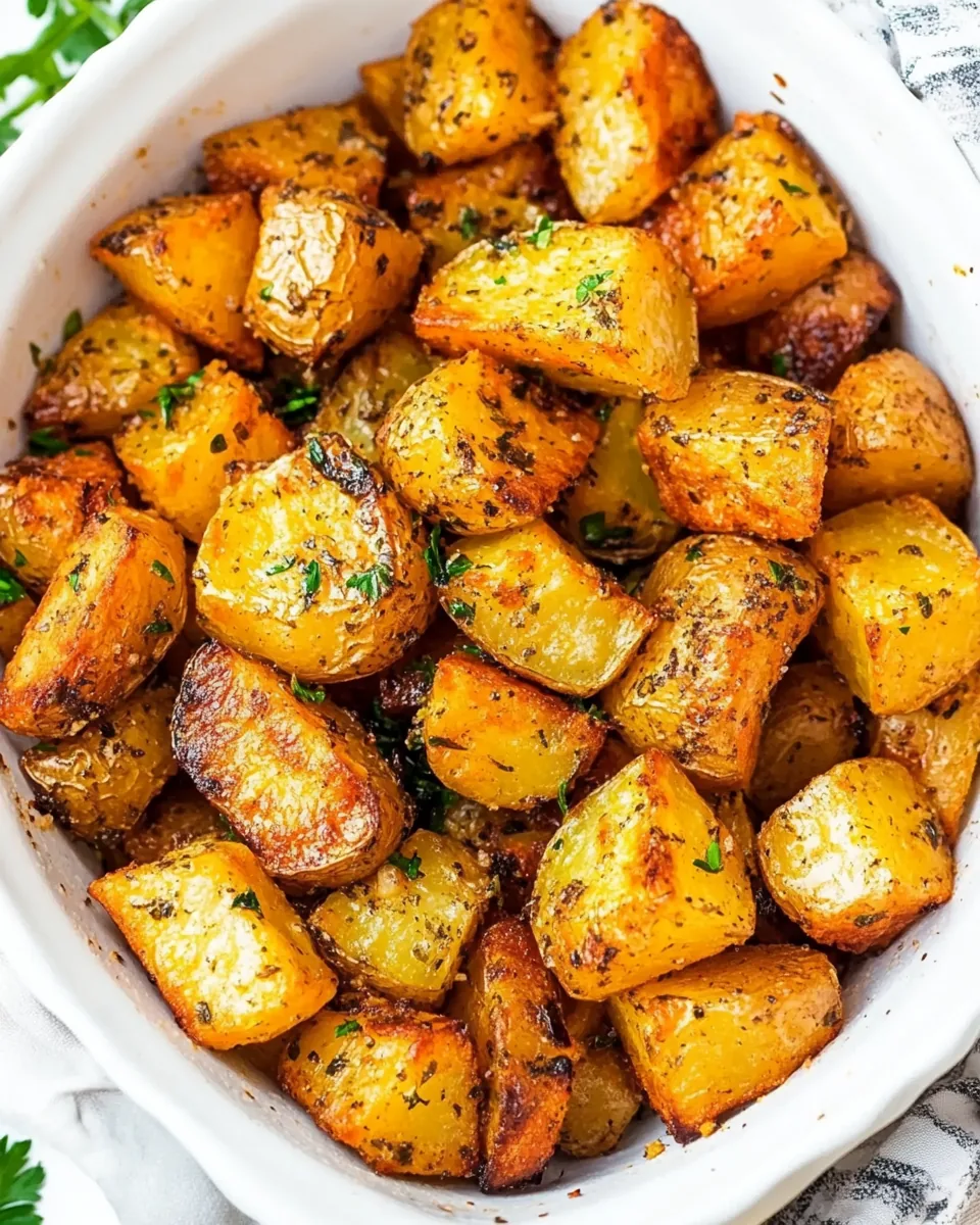 Garlic Roasted Potatoes