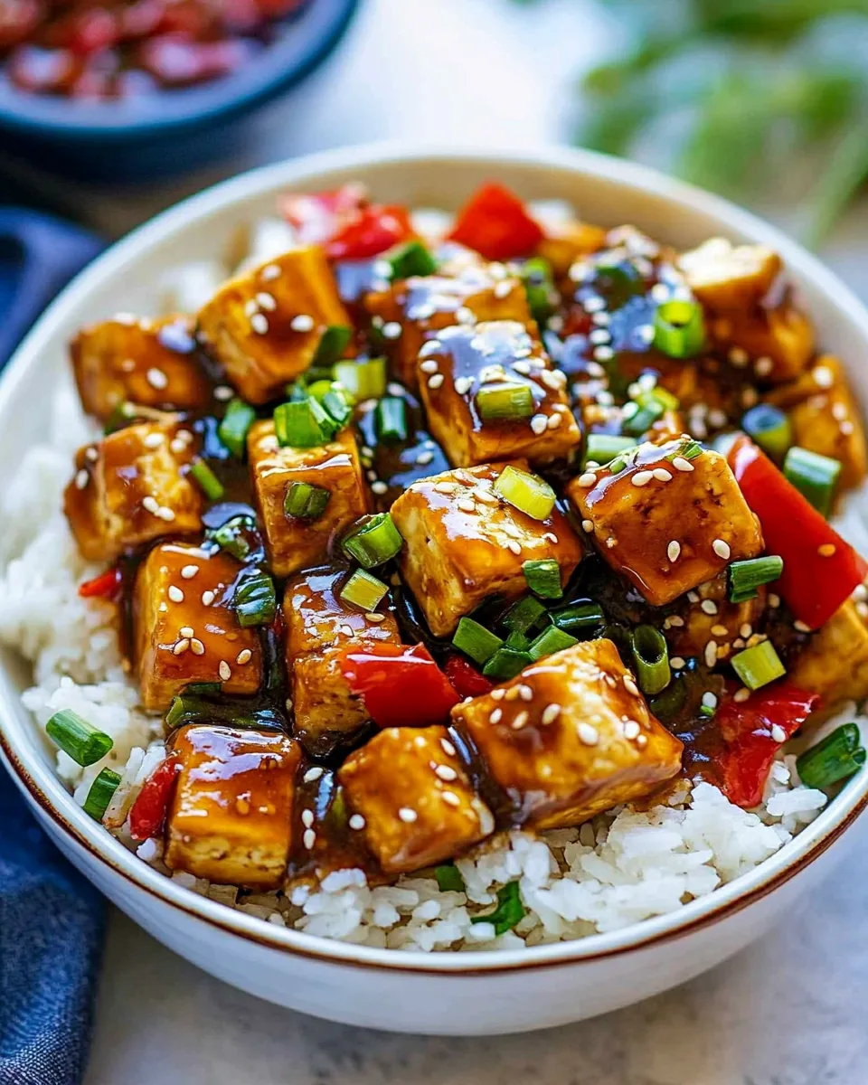 General Tso Tofu