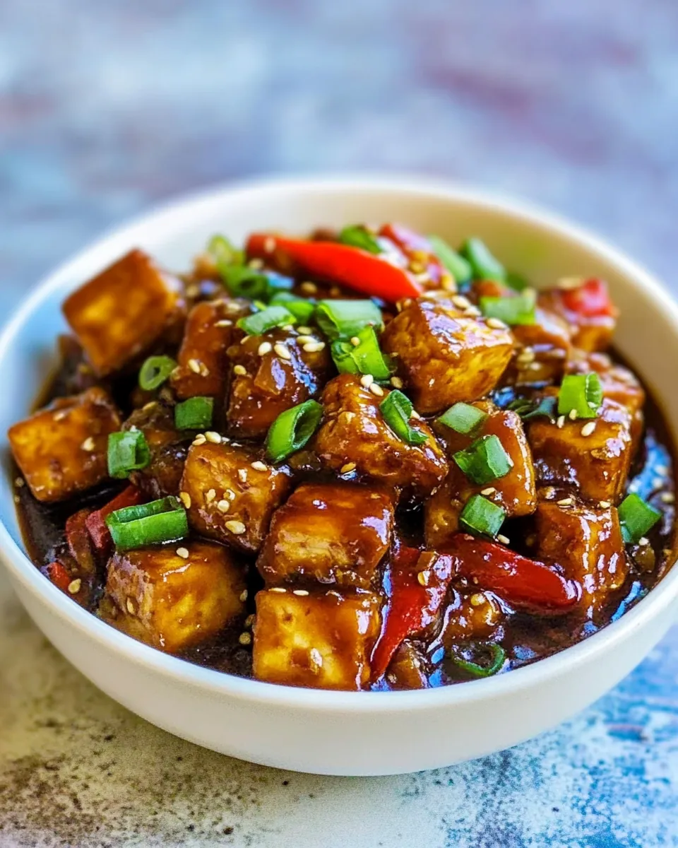 General Tso Tofu