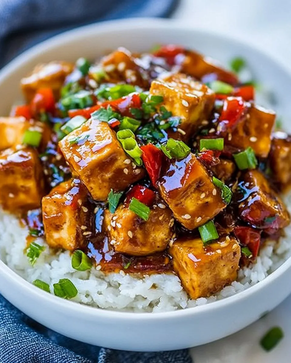 General Tso Tofu