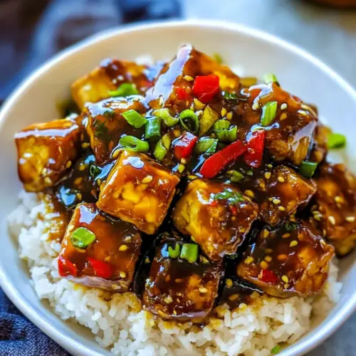 General Tso Tofu