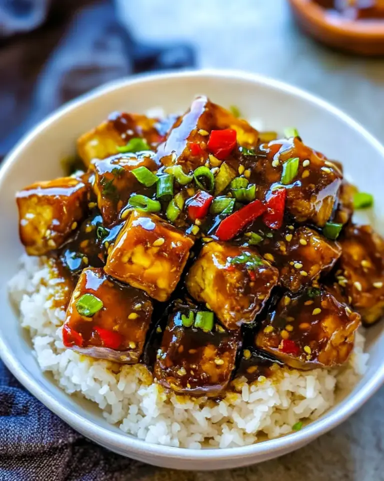 General Tso Tofu