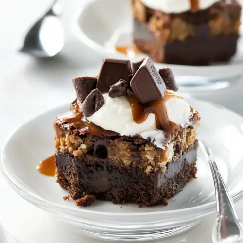 Ghirardelli Stuffed Brownie Sundaes