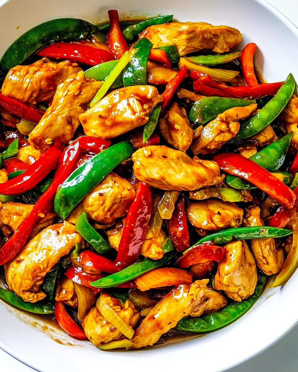 Ginger Chicken Stir Fry