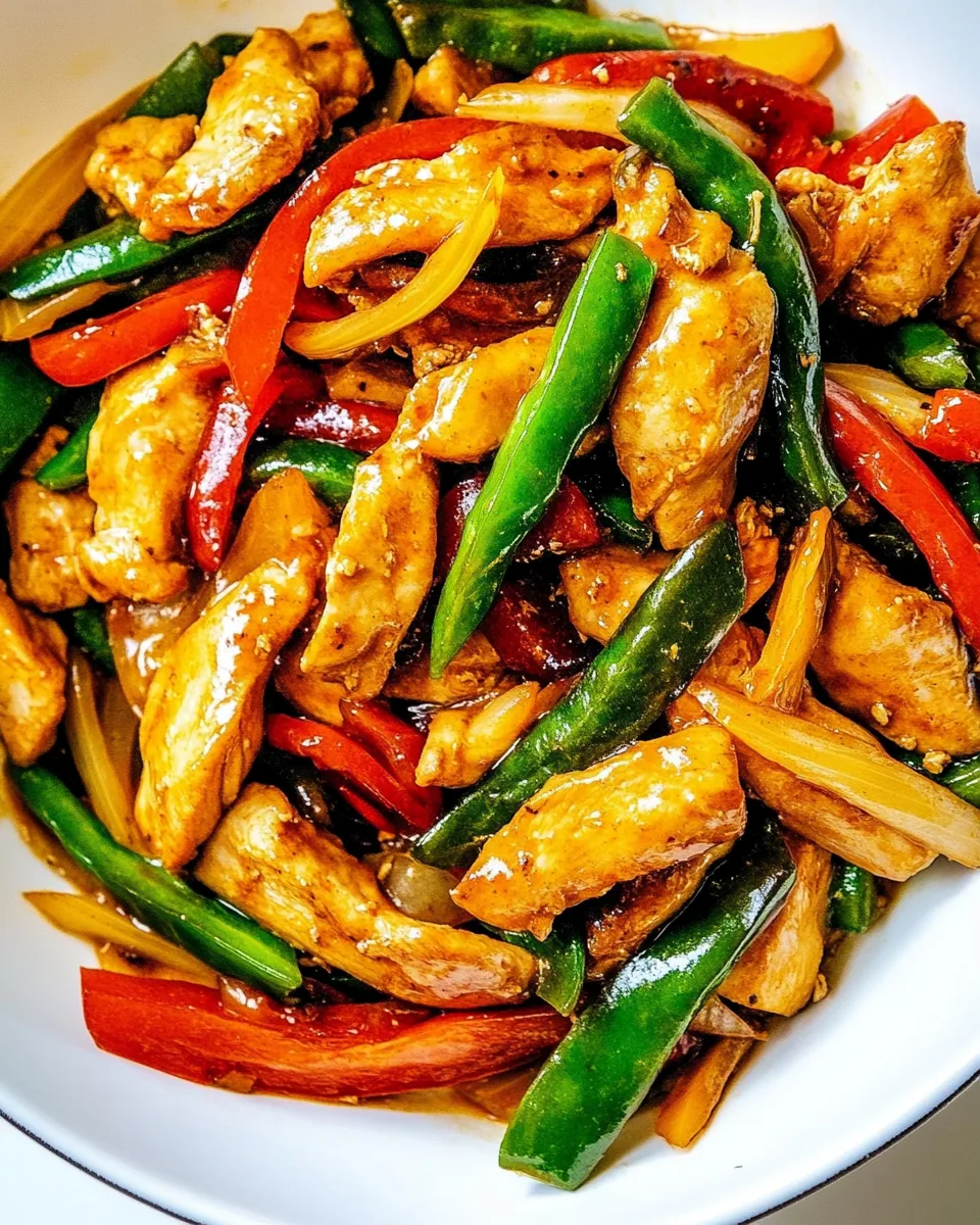 Ginger Chicken Stir Fry