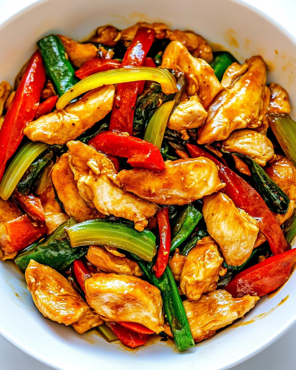 Ginger Chicken Stir Fry