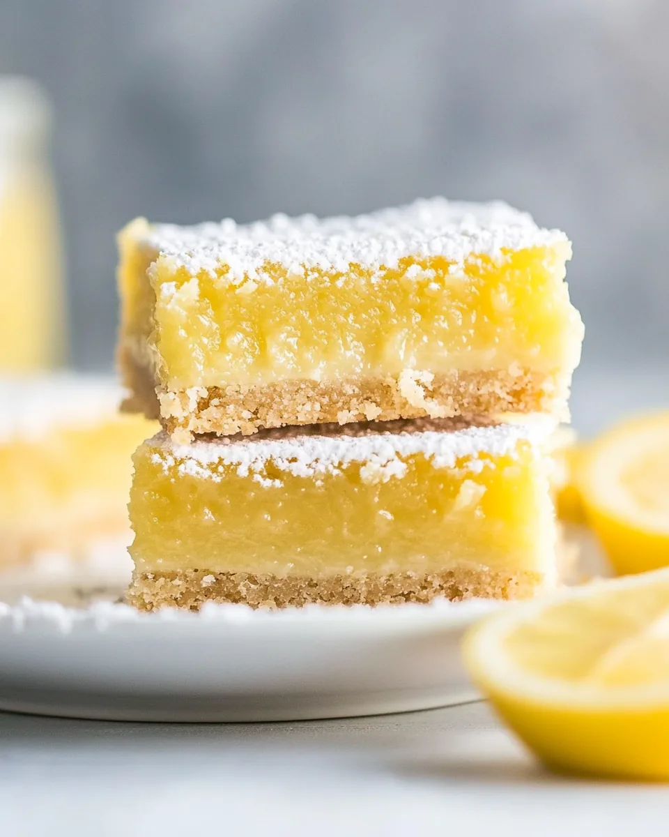 Gluten Free Lemon Bars