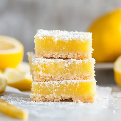Gluten Free Lemon Bars