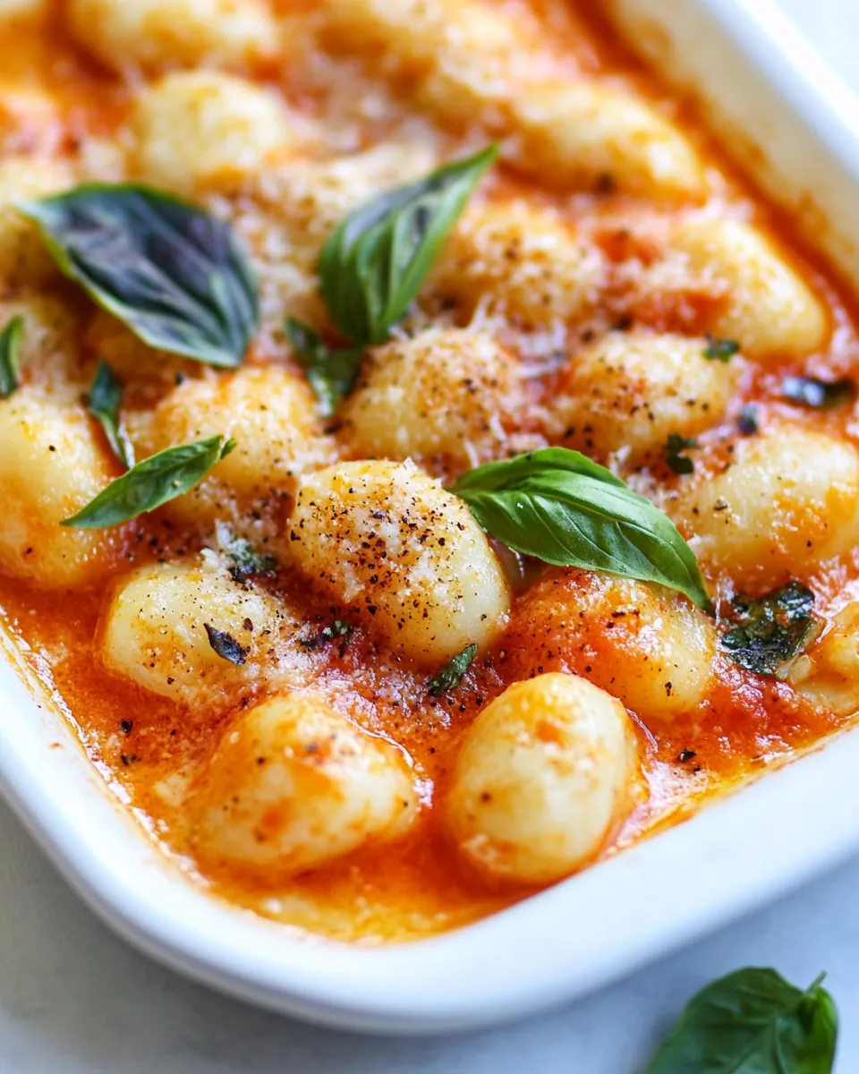 Gnocchi With Pomodoro Sauce