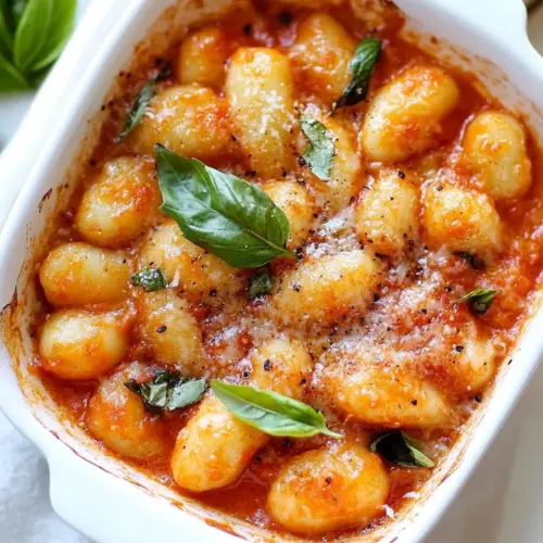 Gnocchi With Pomodoro Sauce