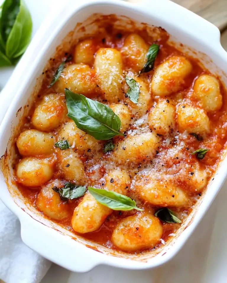 Gnocchi With Pomodoro Sauce