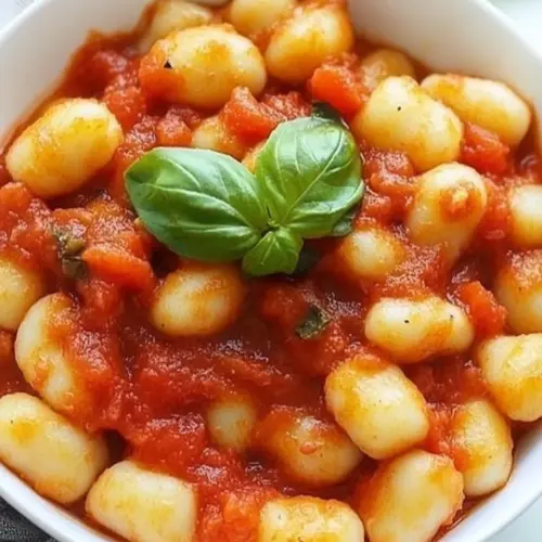 Gnocchi with Tomato Sauce