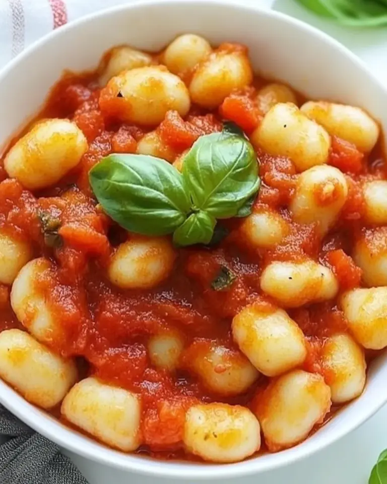 Gnocchi with Tomato Sauce