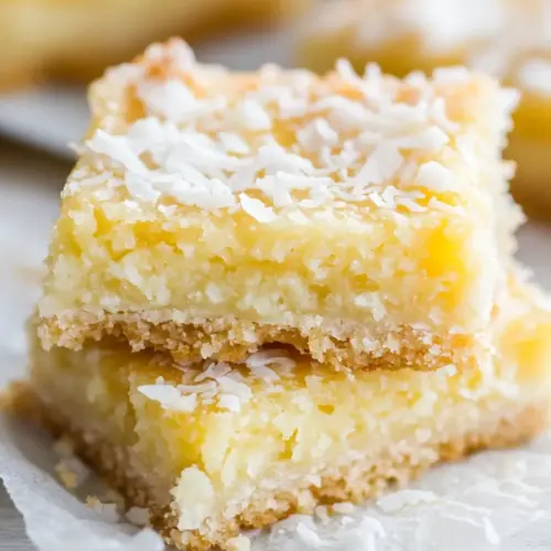 Gooey Coconut Pie Bars
