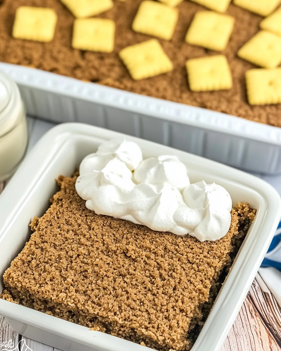 Graham Cracker Cake
