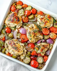 Greek Sheet Pan Chicken