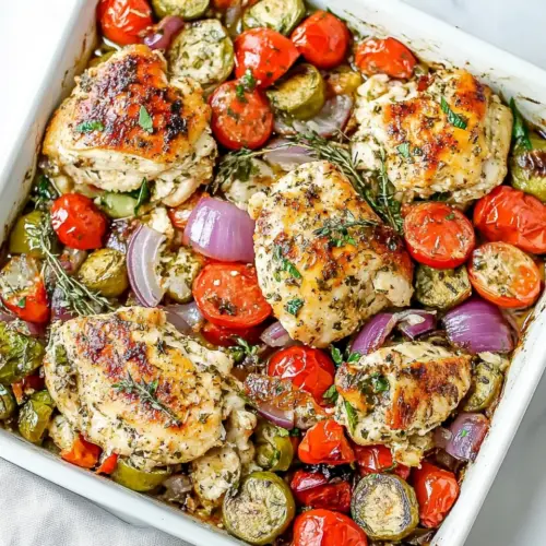 Greek Sheet Pan Chicken