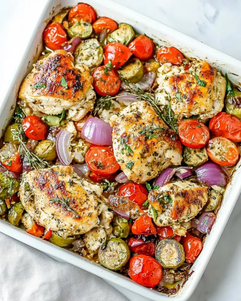 Greek Sheet Pan Chicken