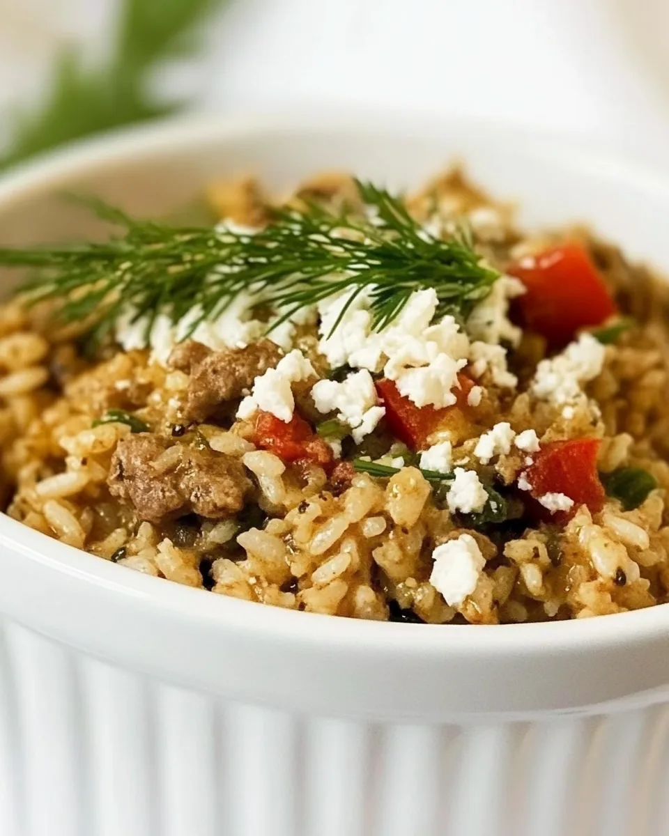 Greek Slow Cooker Rice