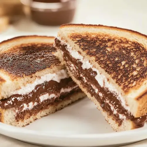 Grilled Nutella Sandwich