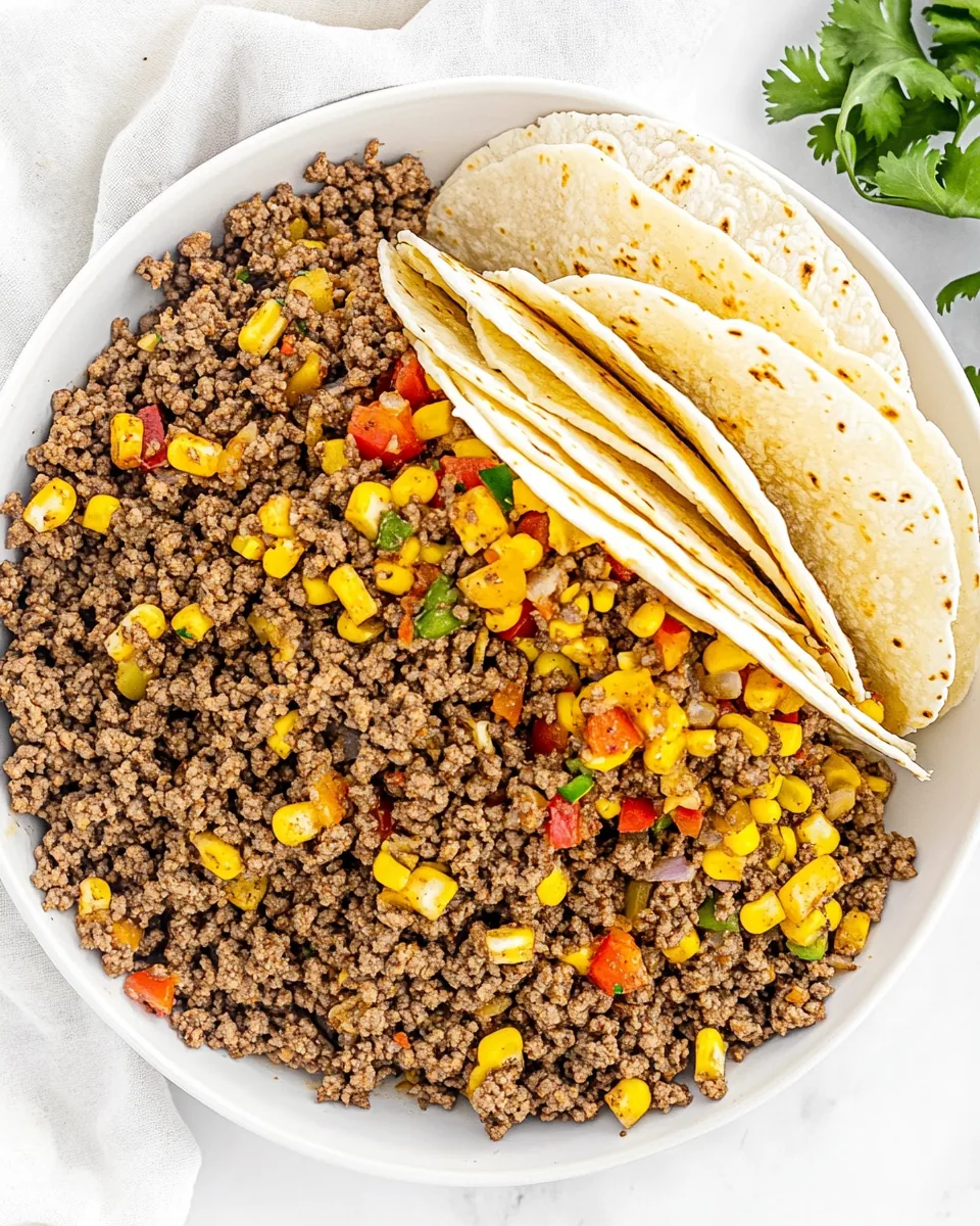 Ground Beef For Tacos