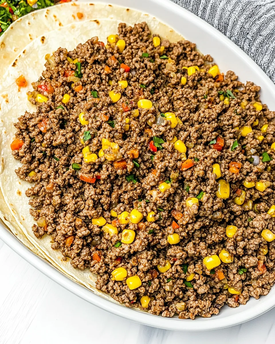 Ground Beef For Tacos