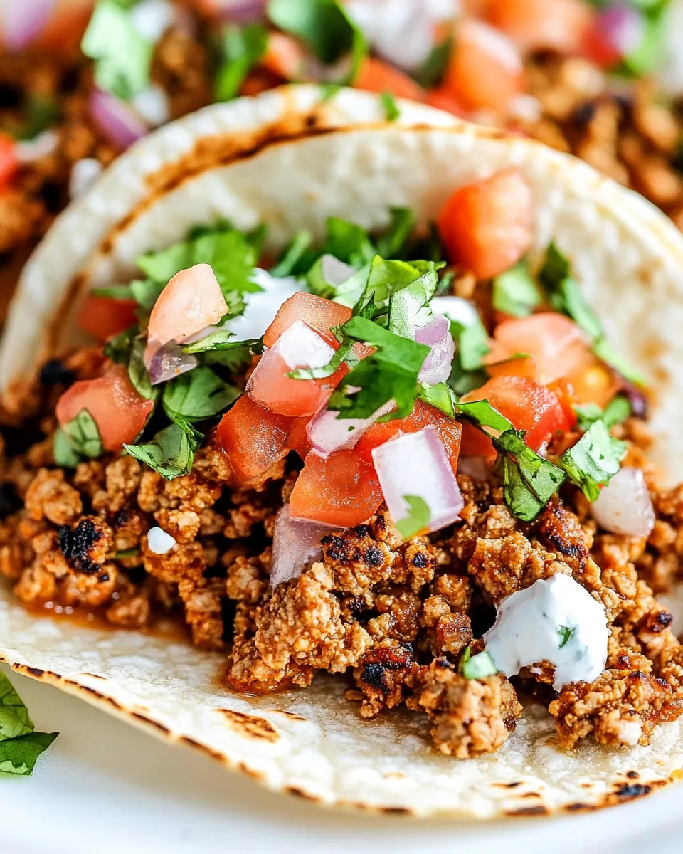 Ground Turkey Taco Recipe