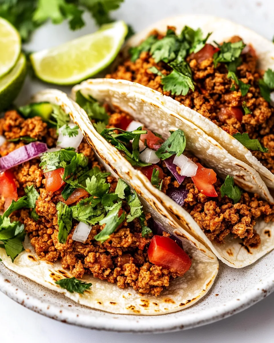 Ground Turkey Tacos