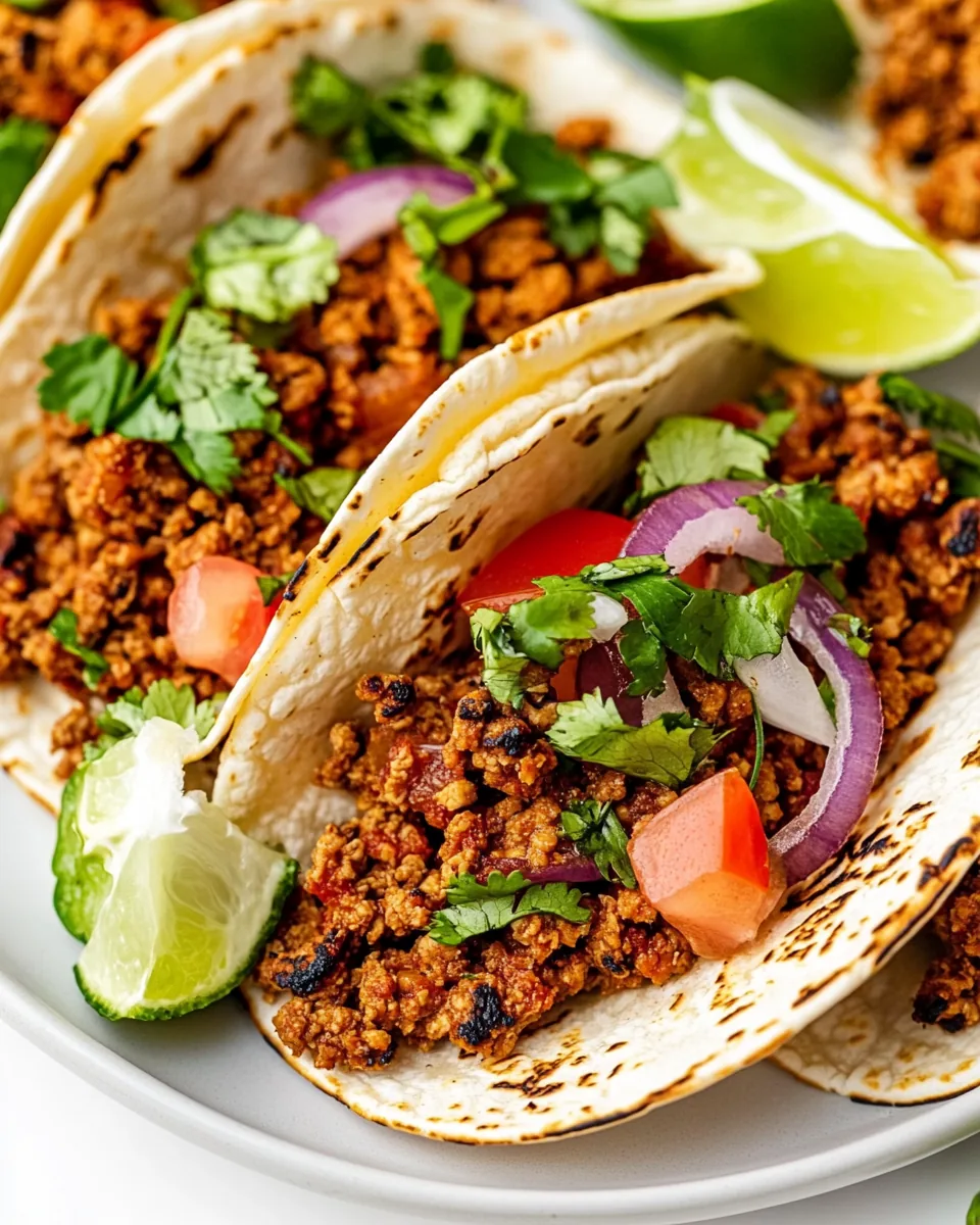 Ground Turkey Tacos