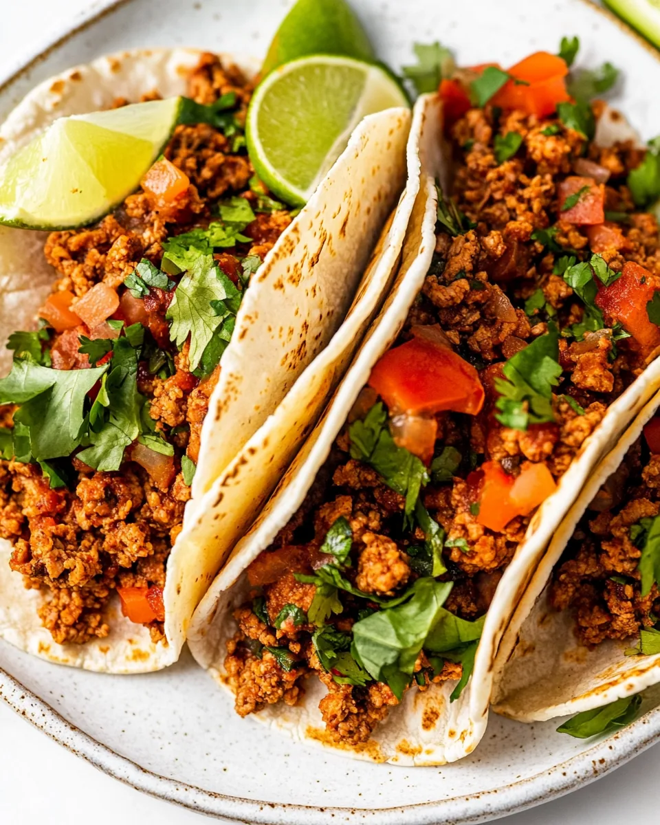 Ground Turkey Tacos