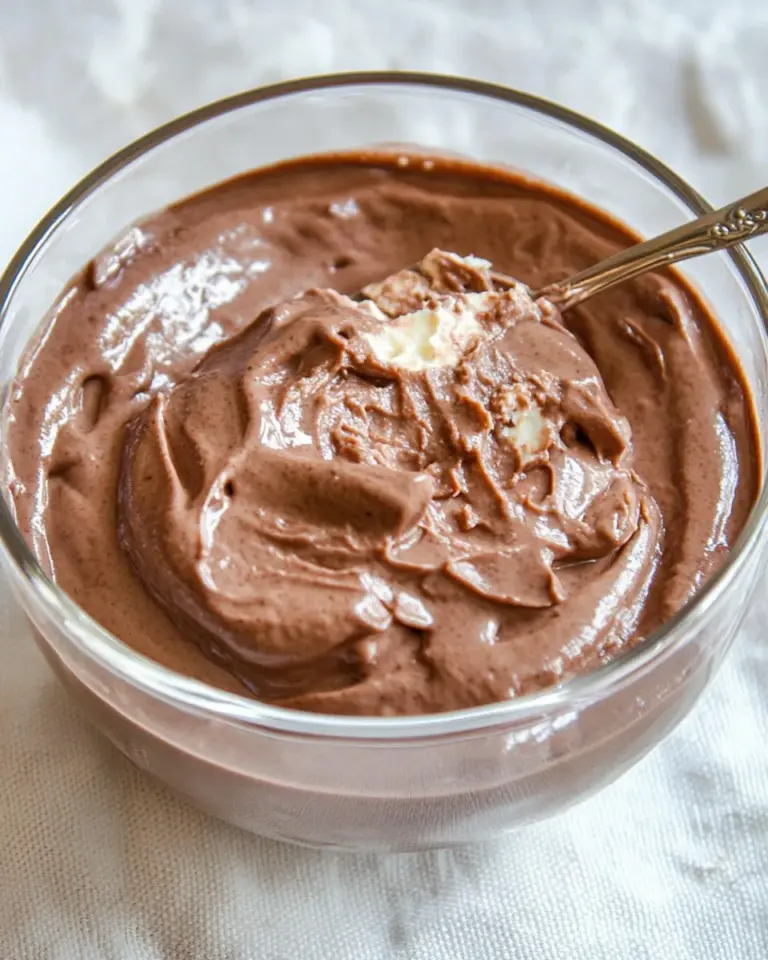 Hard Boiled Egg Chocolate Pudding