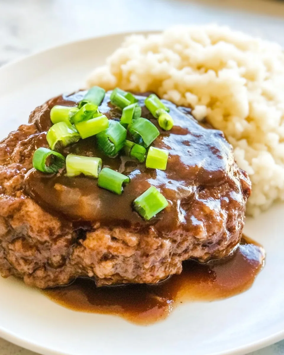 Hawaiian Hamburger Steak Recipe