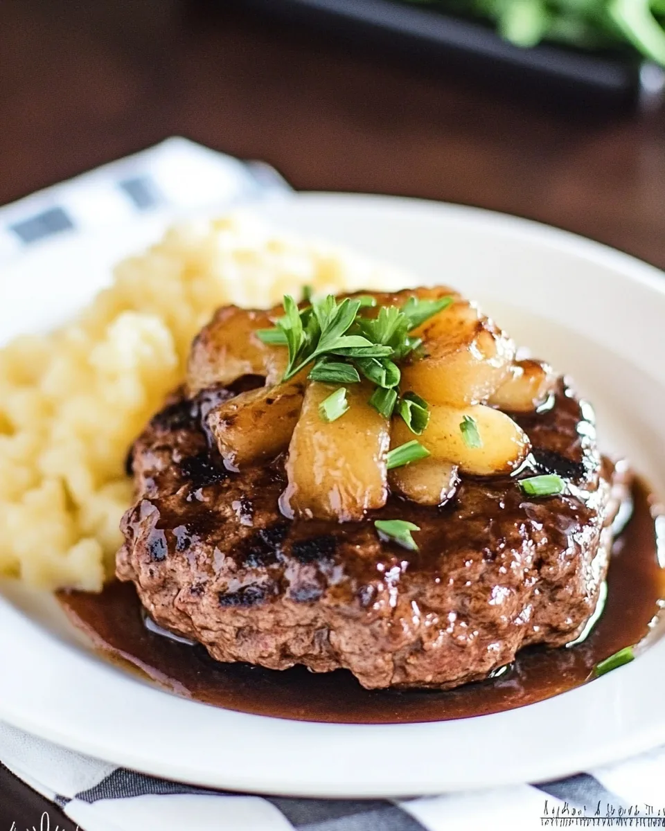 Hawaiian Hamburger Steak Recipe