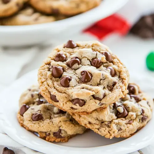 Hazelnut Toffee Chocolate Chip Cookies