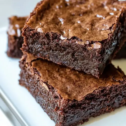 Healthier Flourless Fudge Brownies