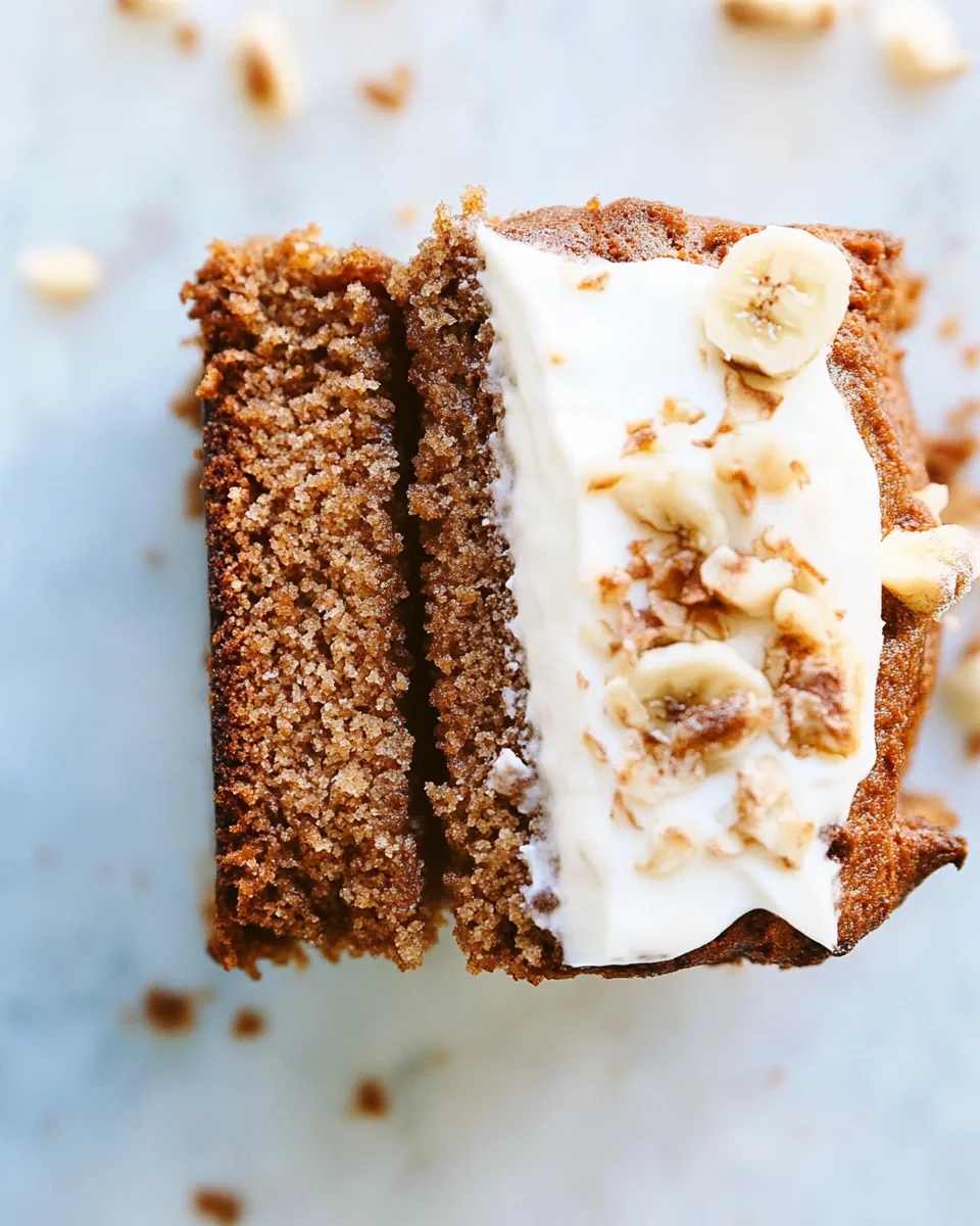 Healthy Banana Cake