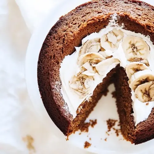 Healthy Banana Cake