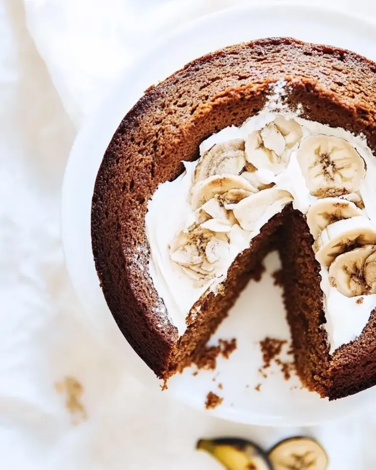 Healthy Banana Cake