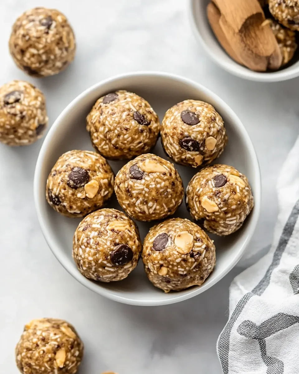 Healthy Peanut Butter Energy Balls