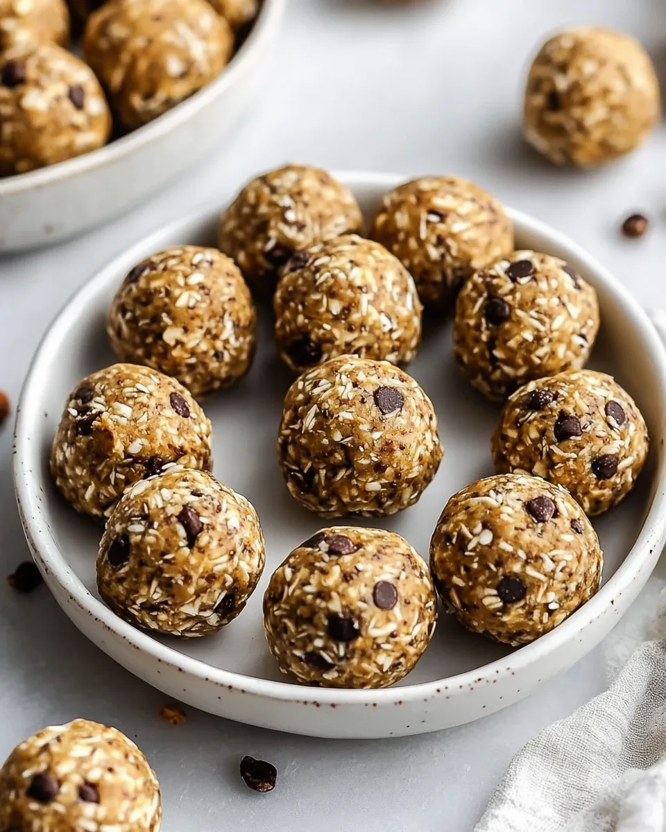 Healthy Peanut Butter Energy Balls