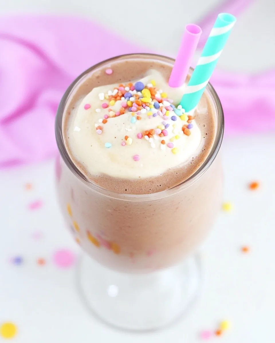 Healthy Vegan Cake Shake