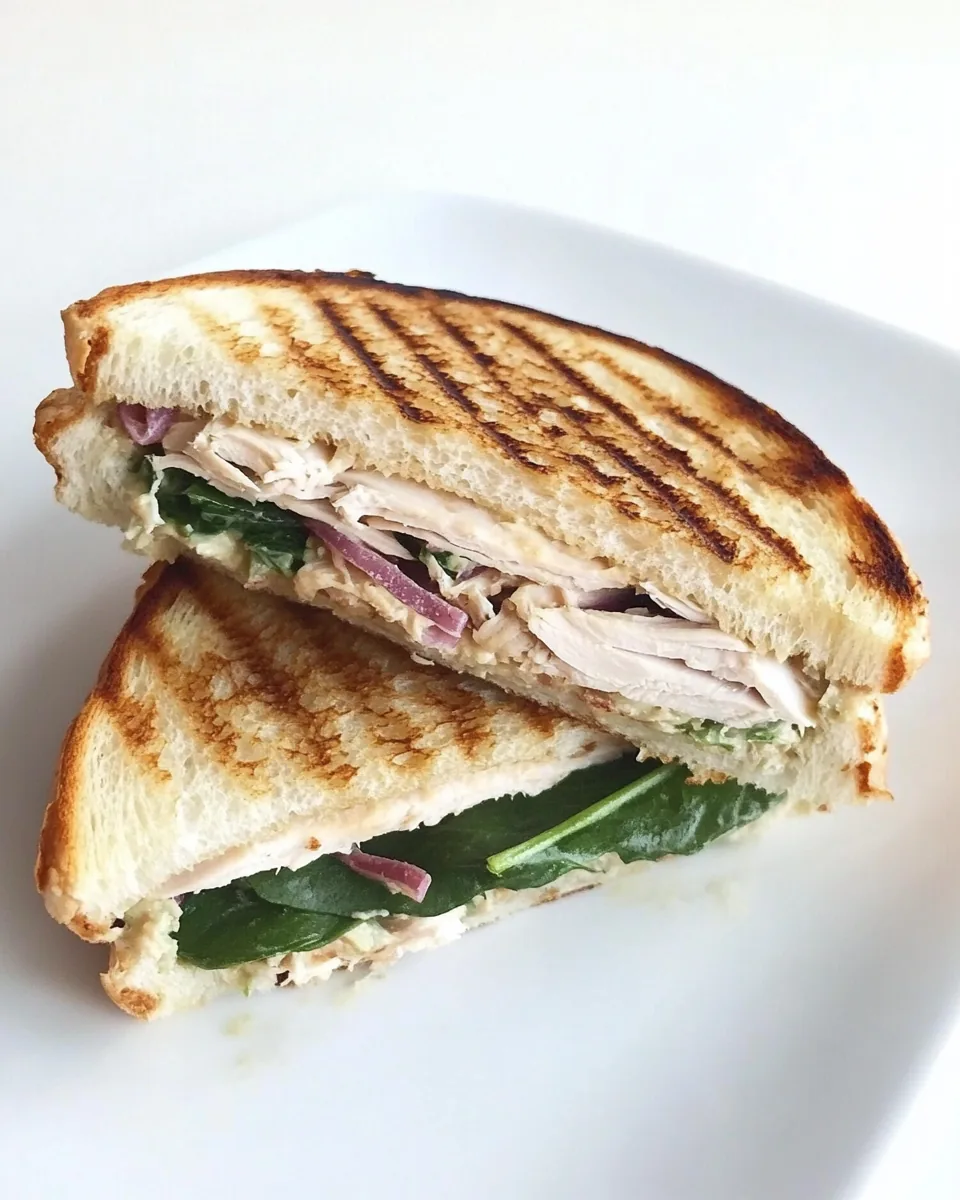 Heart Healthy Turkey Panini Recipe