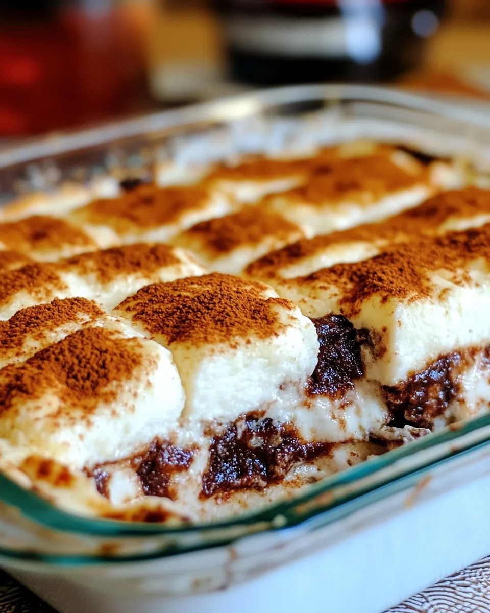 Hidden S’mores Dessert Casserole