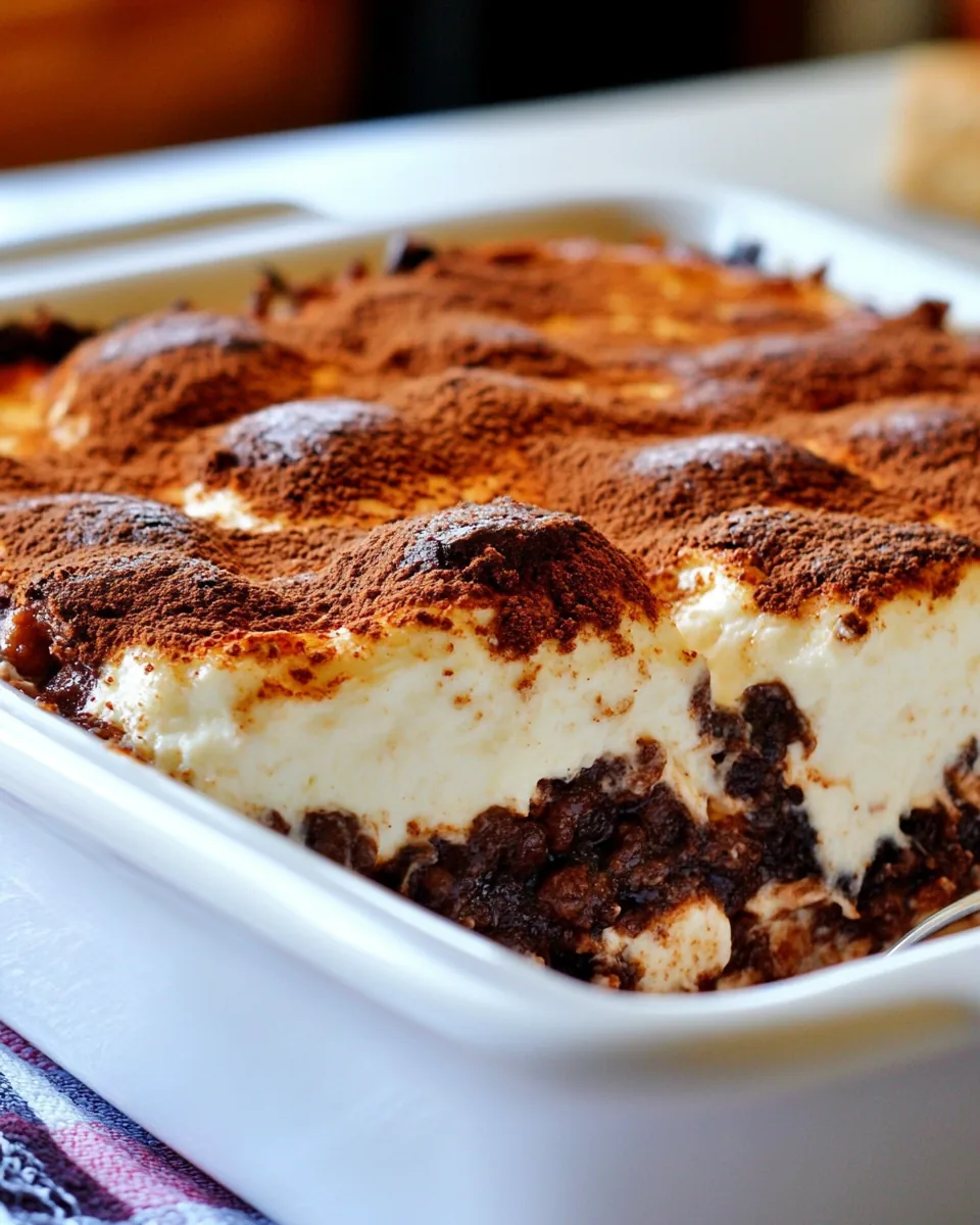Hidden S’mores Dessert Casserole