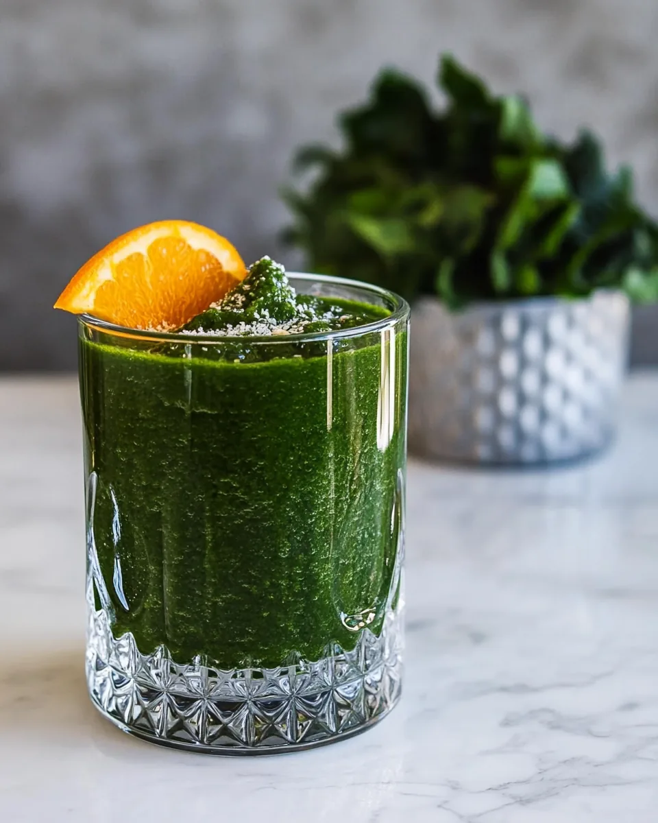 The Mean Green Smoothie