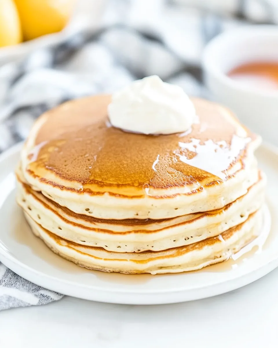 Homemade Buttermilk Pancakes