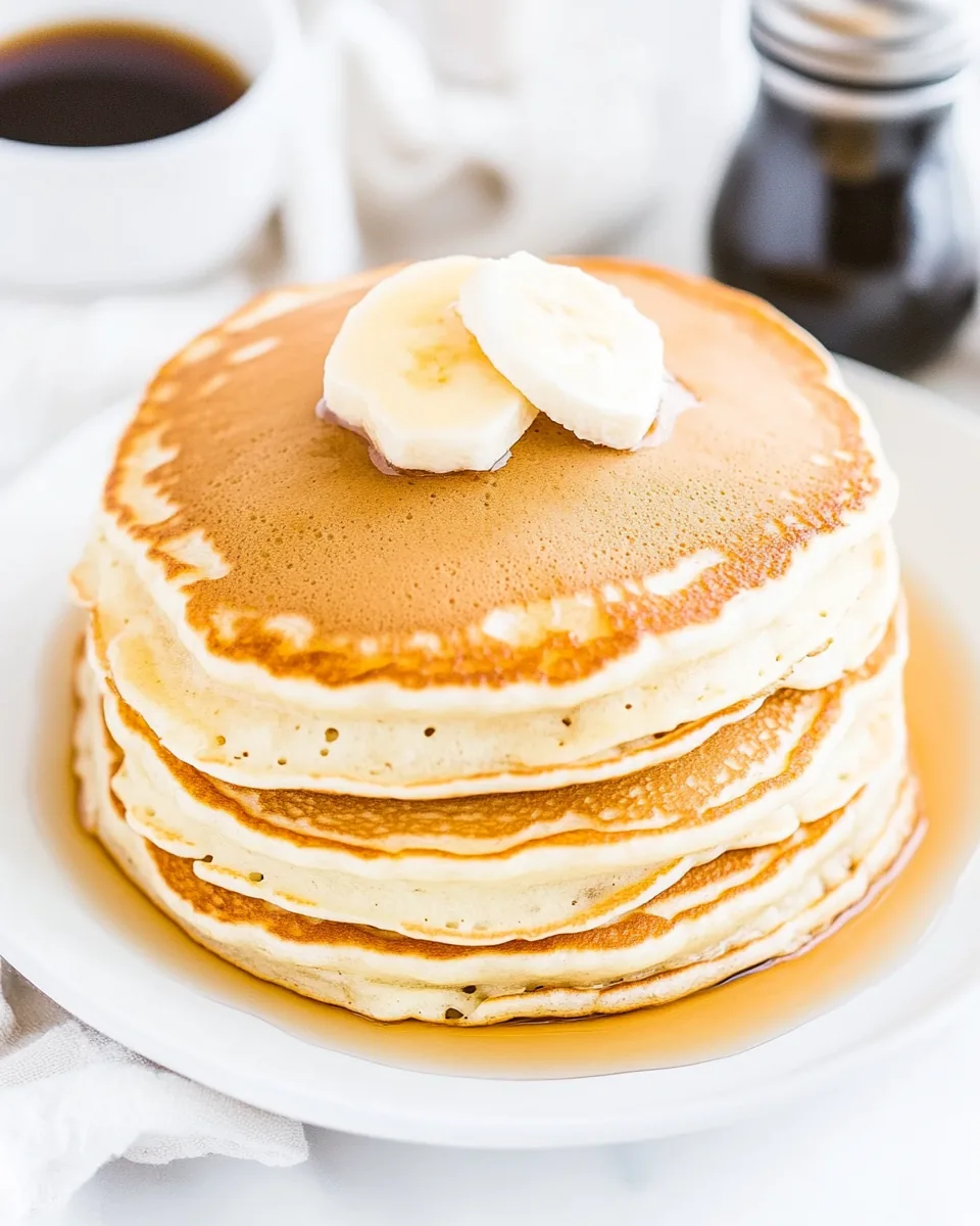 Homemade Buttermilk Pancakes
